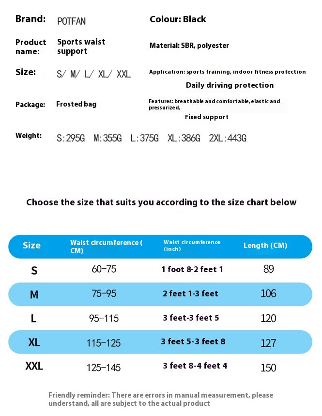 Breathable Stretch Belly Compression Waist Girdle Cap Cover Sport Girdle